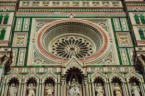 detalle de la catedral de florencia italia