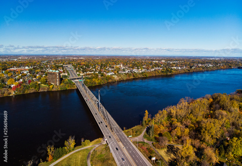 Montreal in autumn, aerial view © Mircea Costina