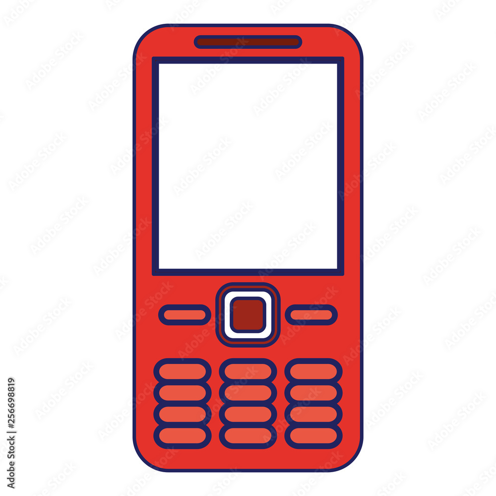 Cellphone communication device blue lines Cellphone communication device blue lines