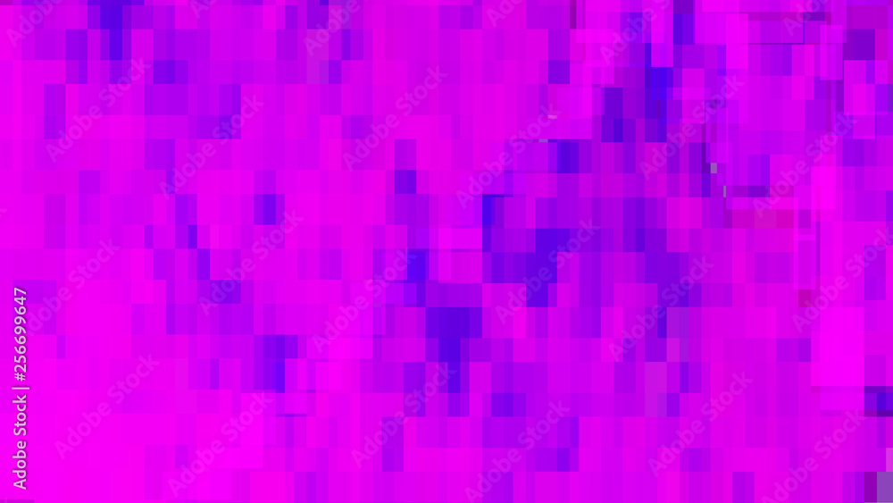 Colour abstraction with violet rectangles