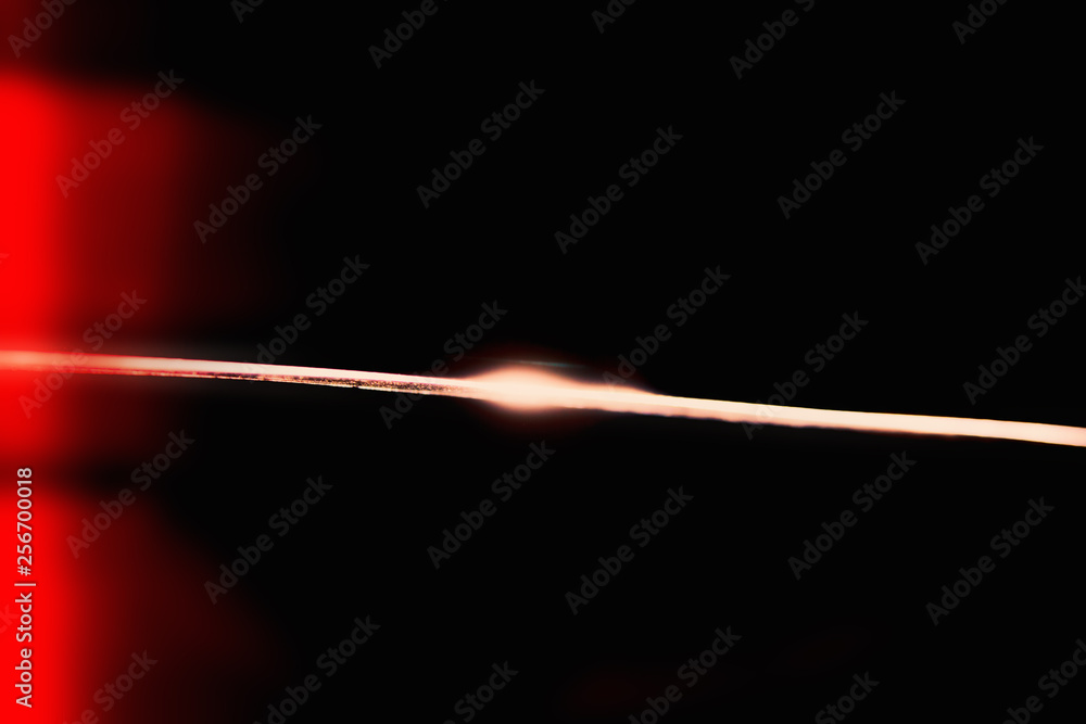 Fototapeta premium Abstract scientific background planet, stars, comet falls into black hole because of effects strong gravitational field. Space, universe event horizon.