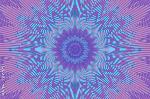 holographic pattern neon floral flower. mandala.