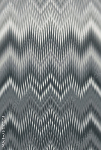 Chevron zigzag wave white b...