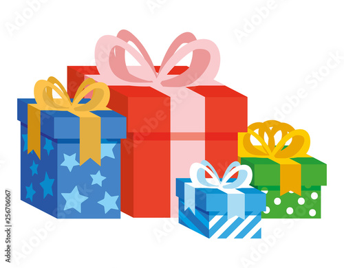 gifts boxes presents icon