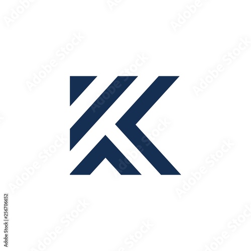 K Letter Logo Template photo