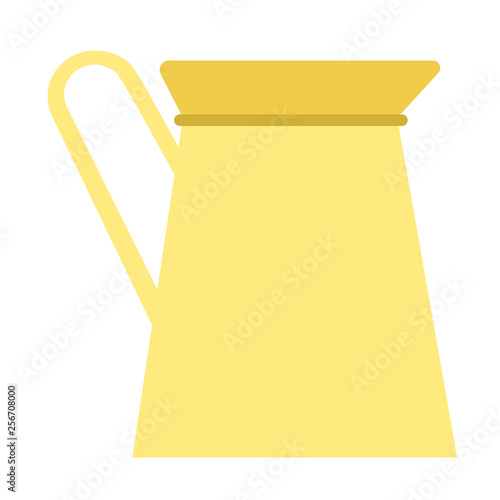 jug flat illustration on white