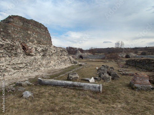 ancient monument site felix romuliana in serbia photo