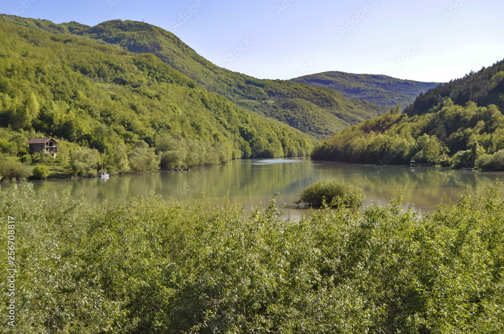 Fototapeta premium Lake in Bosnia and Herzegovina