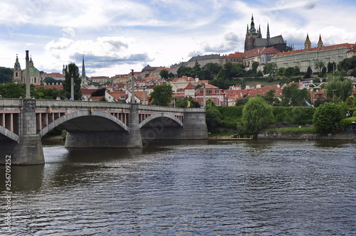 Charles Bridge in Prague, Czech Republic