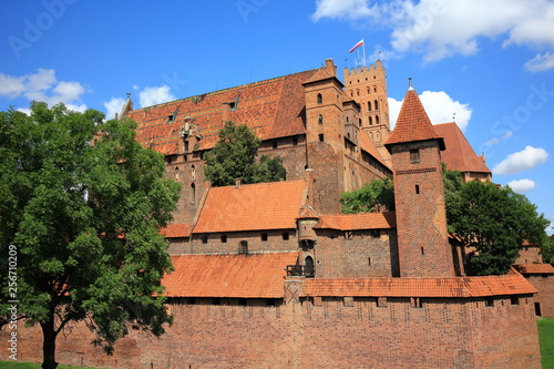Castle Malbork in Northern Poland