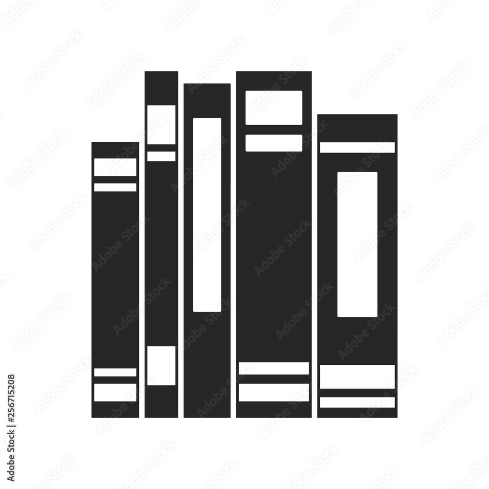 Book flat icon on white background, for any occasion Book flat icon on white background, for any occasion