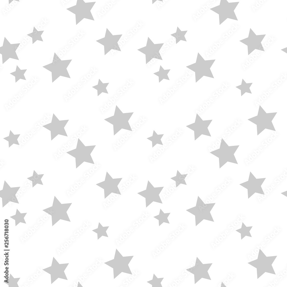 Star seamless pattern.Design template for wallpaper,fabric,wrapping,textile