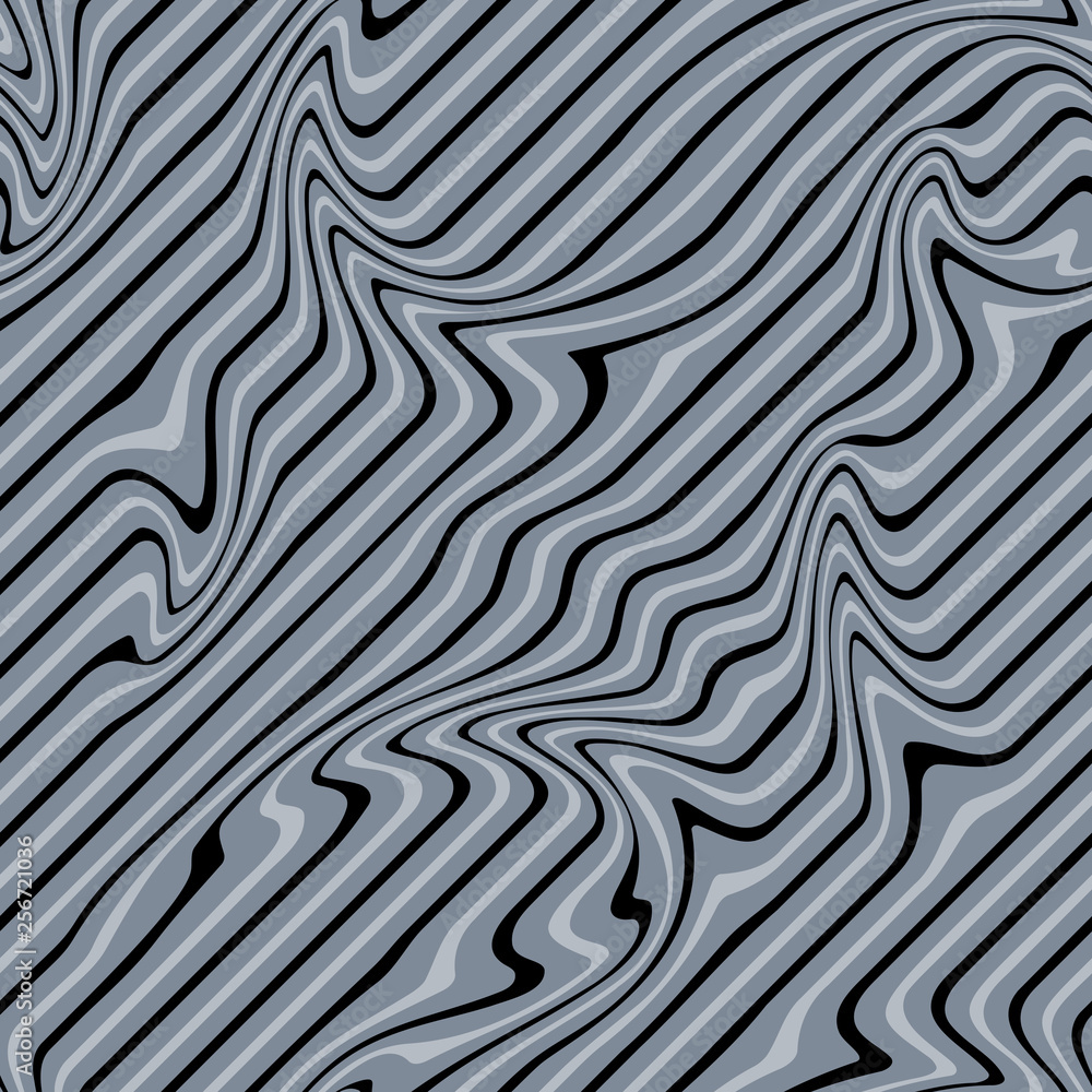 Curve Random Chaotic Lines Abstract Geometric Pattern Texture, Modern, Contemporary Art Illustration with Black Gray Striped Lines. Optical illusion and Curved lines. Op art. Curve Random Chaotic Lines Abstract Geometric Pattern Texture, Modern, Contemporary Art Illustration with Black Gray Striped Lines. Optical illusion and Curved lines. Op art.