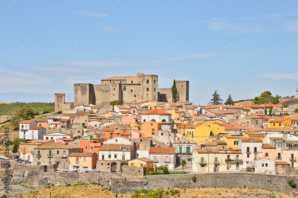 The town of Melfi in southern Italy