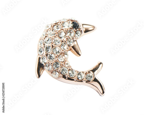 Pearls in the shape of dolphins Fototapet