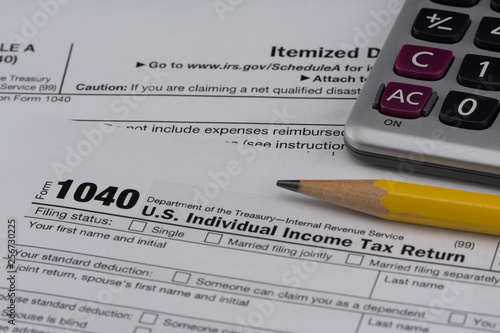 United States Internal Revenue Service Tax Return Forms