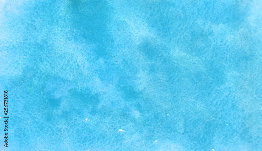 Obraz premium Abstract blue gradient watercolor background