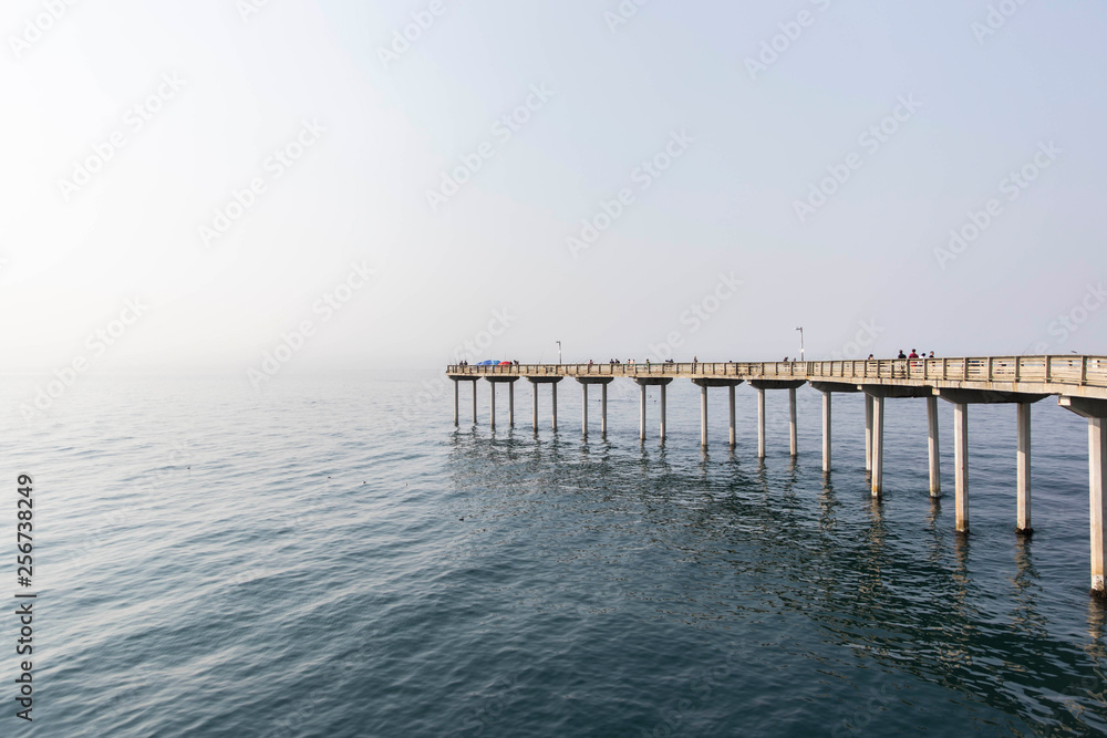 Fototapeta premium Pier on the Ocean