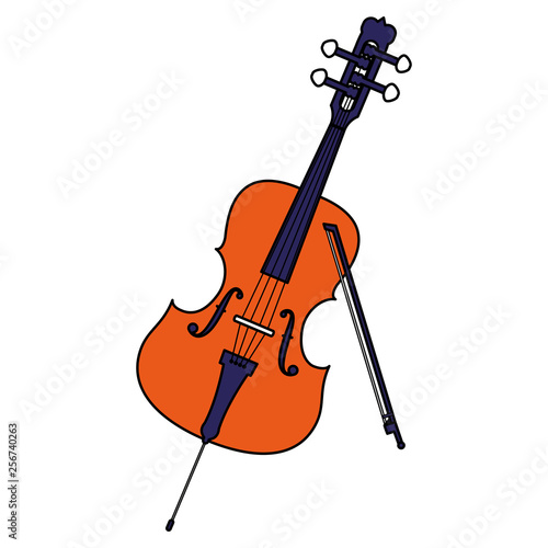 fiddle instrument musical icon