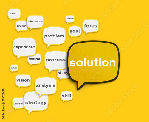 Fotografi Solution Speech Bubbles