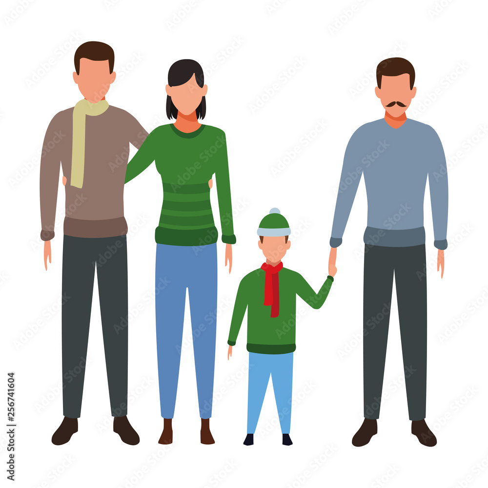 family avatar cartoon character family avatar cartoon character