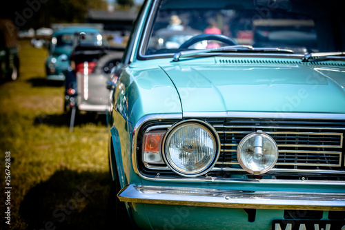 old light blue car © Ognyan