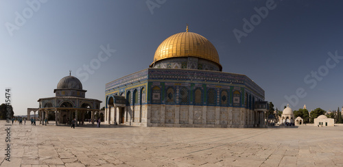 Jerusalem - October 04, 2018: The Dome of the Rock in the old City of Jerusalem, Israel