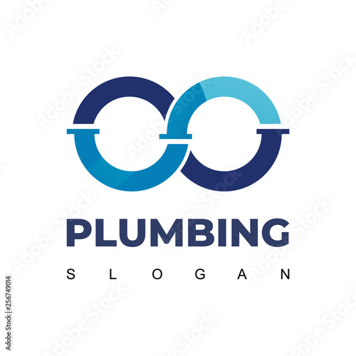 Infinite Pipe, Plumbing Logo Design Inspiration