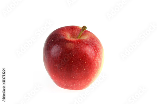 close up on red apple isolated on white background © nd700
