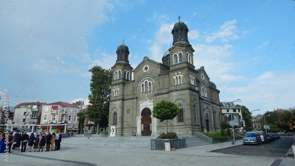 Fototapeta premium Bulgaria. Burgas. Church of St. Cyril and Methodius.