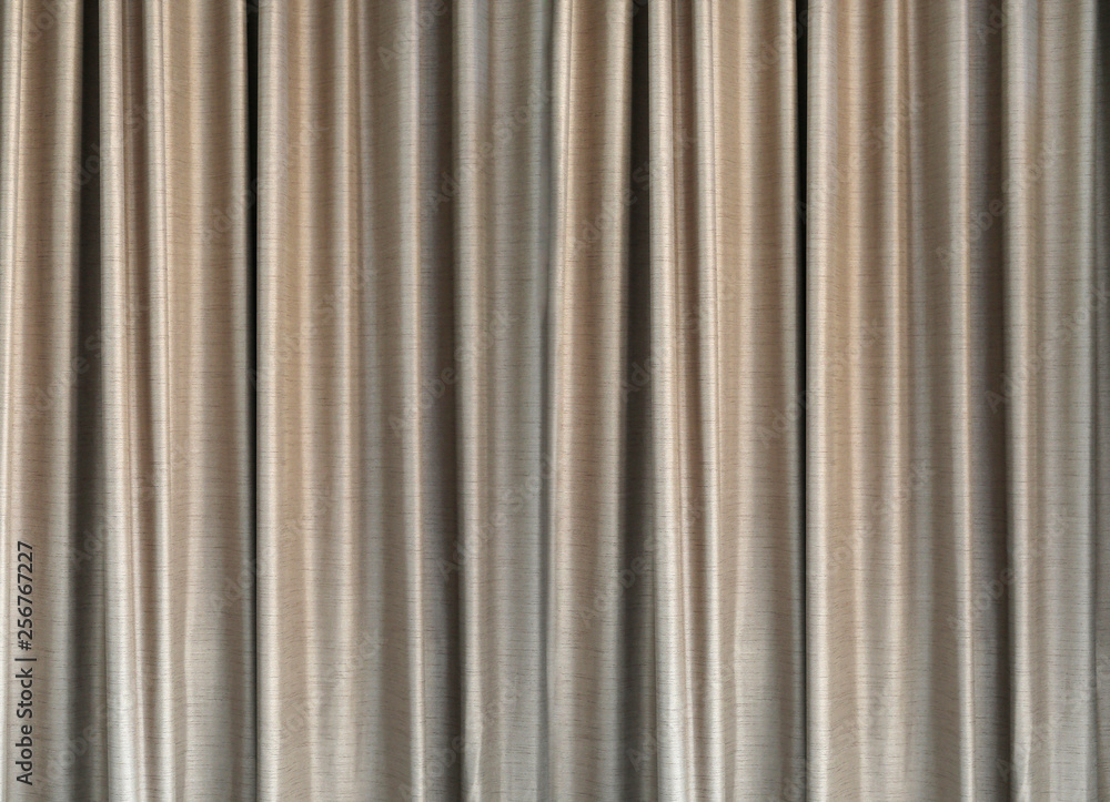 Close up of gray curtain background texture Close up of gray curtain background texture
