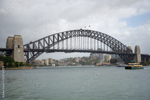 Sydney Harbor bridge in Australia
