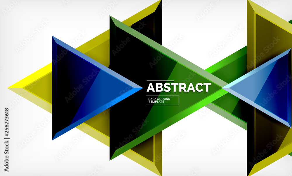 Tech futuristic geometric 3d shapes, minimal abstract background Tech futuristic geometric 3d shapes, minimal abstract background