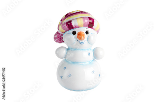 ceramic figure snowman