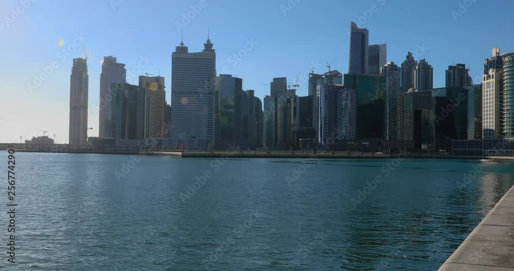 Amazing view from Dubai Canal Amazing view from Dubai Canal