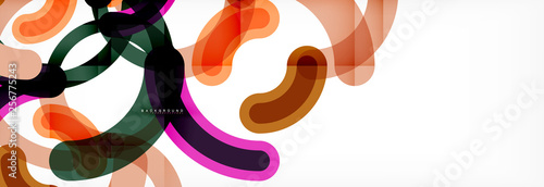 Circular lines design background