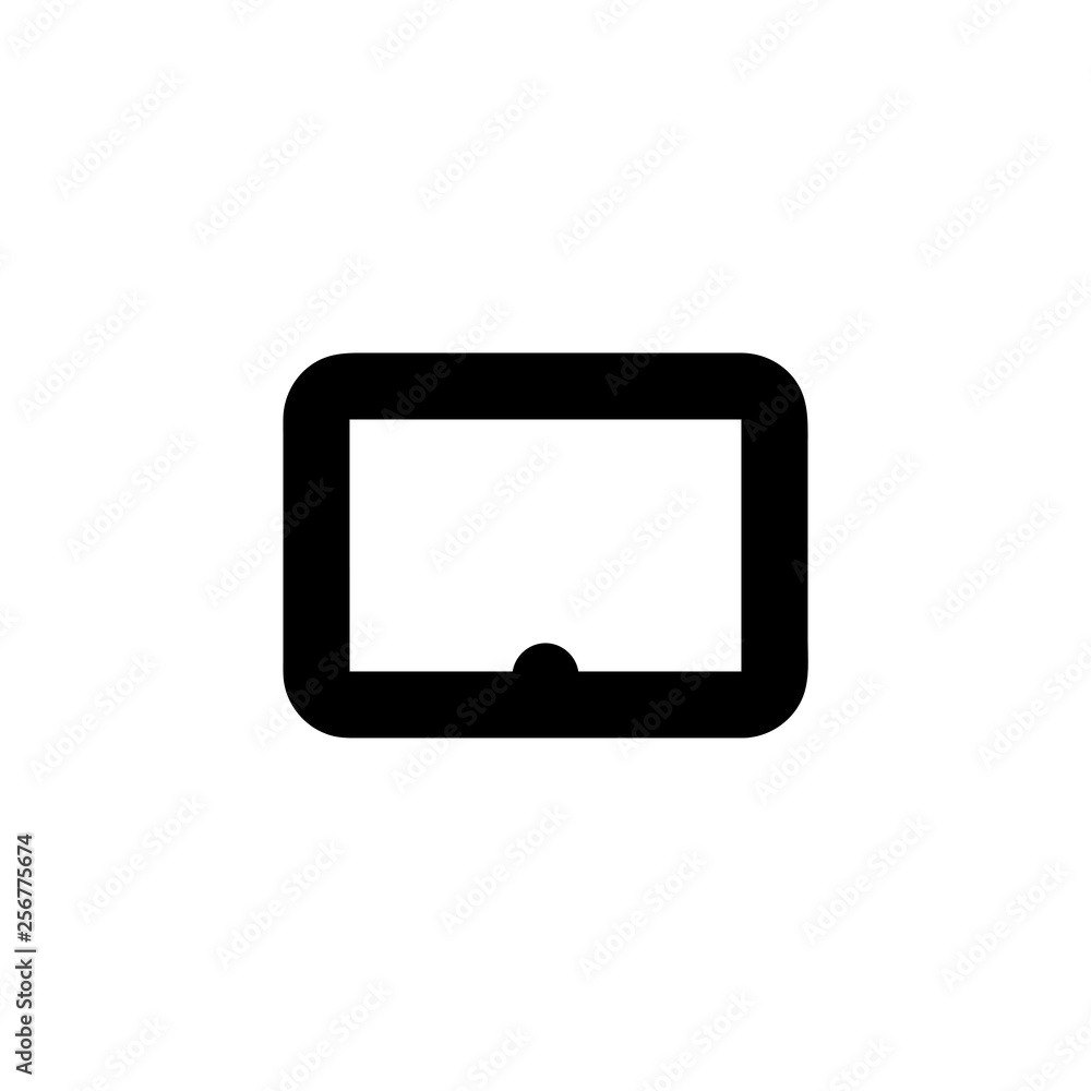 Tablet icon vector isolated on background. Trendy sweet symbol. Pixel perfect. illustration EPS 10. - Vector Tablet icon vector isolated on background. Trendy sweet symbol. Pixel perfect. illustration EPS 10. - Vector