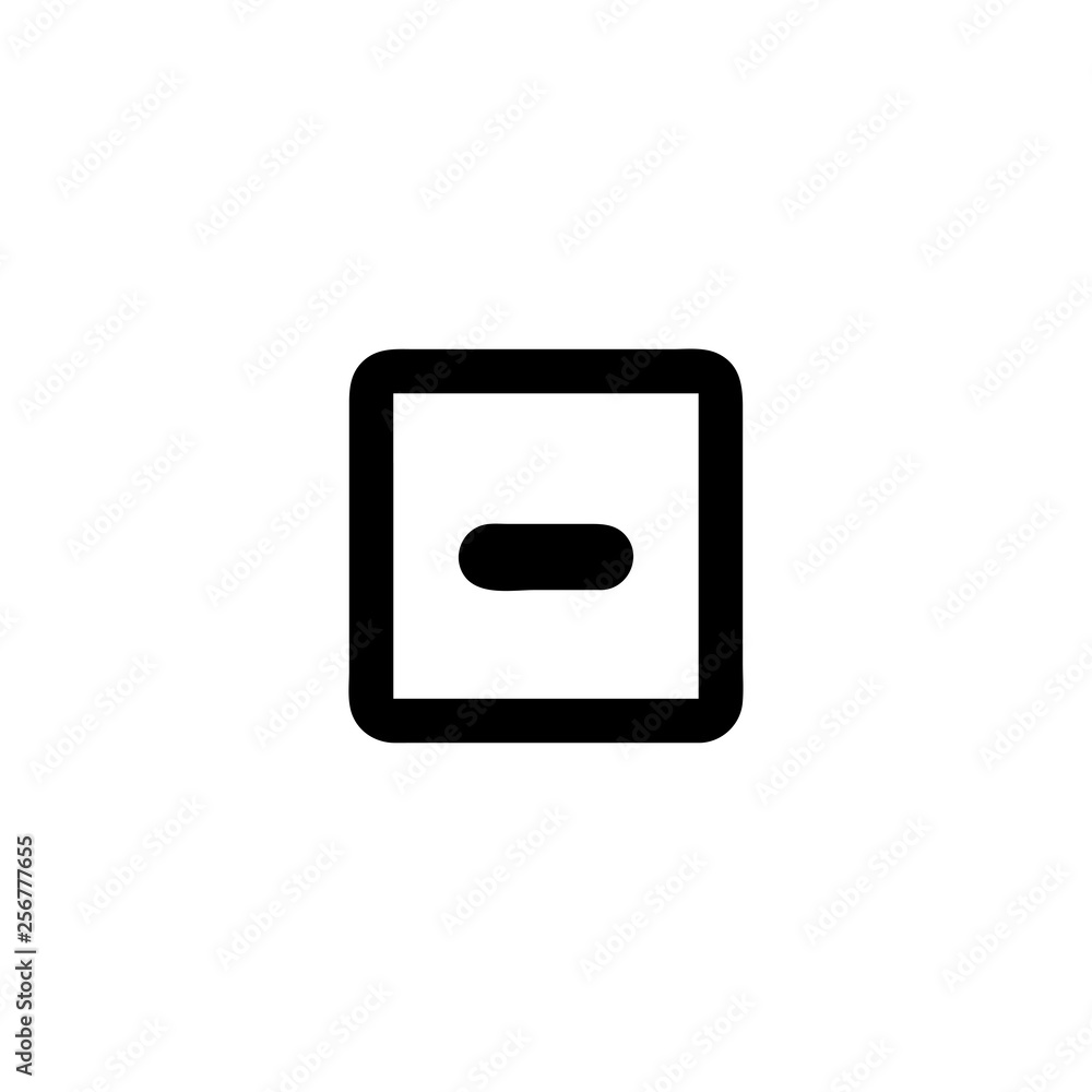 Delete icon vector isolated on background. Trendy sweet symbol. Pixel perfect. illustration EPS 10. - Vector Delete icon vector isolated on background. Trendy sweet symbol. Pixel perfect. illustration EPS 10. - Vector