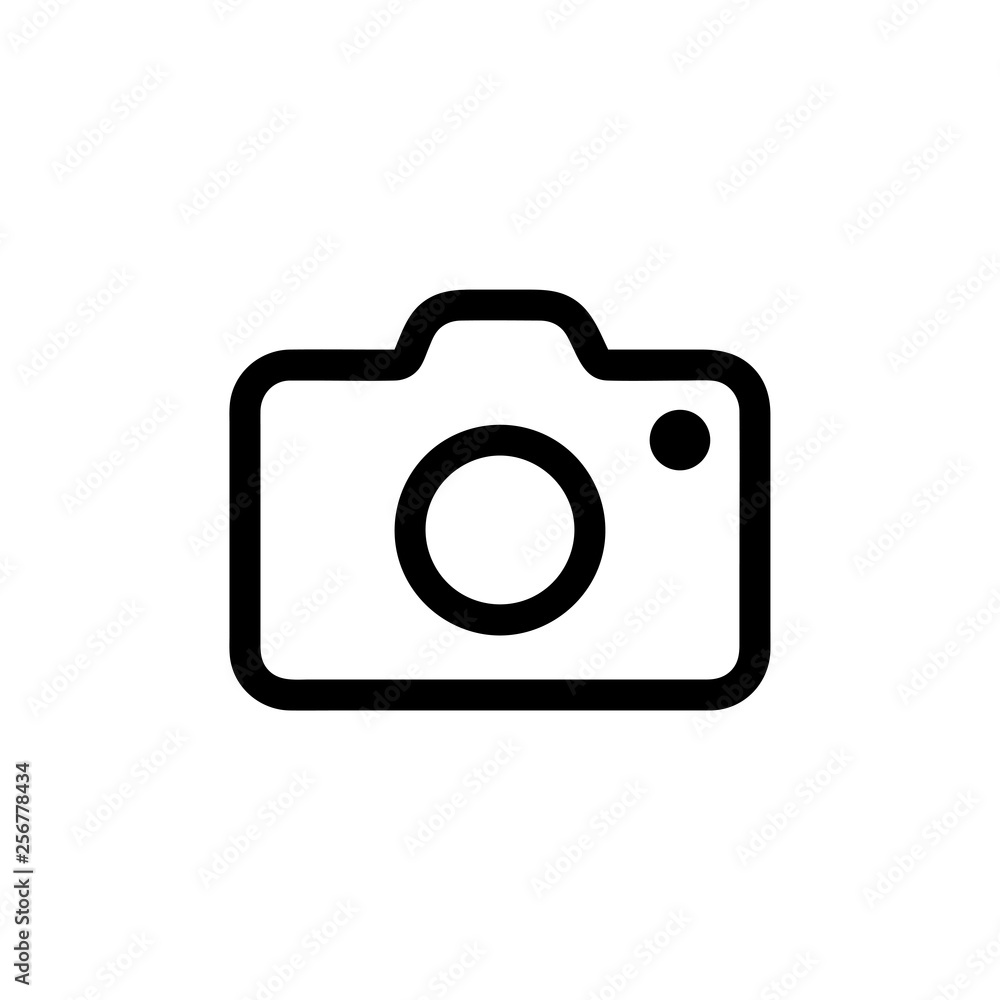 Camera icon vector isolated on background. Trendy sweet symbol. Pixel perfect. illustration EPS 10. - Vector Camera icon vector isolated on background. Trendy sweet symbol. Pixel perfect. illustration EPS 10. - Vector