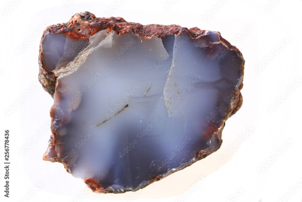 czech agate mineral gem isolated czech agate mineral gem isolated