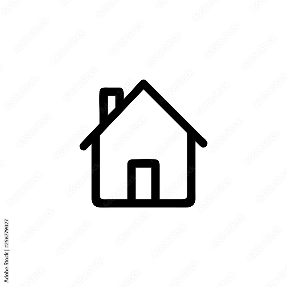House icon vector isolated on background. Trendy sweet symbol. Pixel perfect. illustration EPS 10. - Vector House icon vector isolated on background. Trendy sweet symbol. Pixel perfect. illustration EPS 10. - Vector