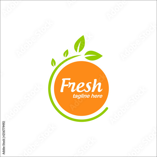 orange logo design