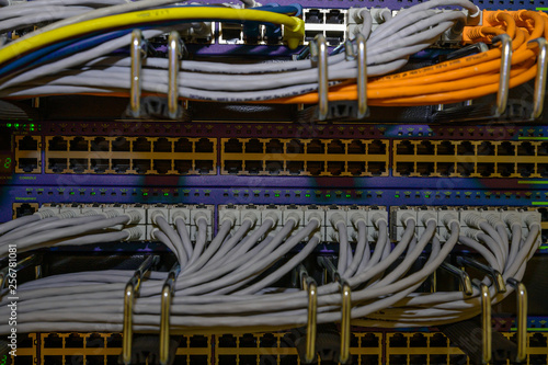 A Computer ethernet switch in a datacenter