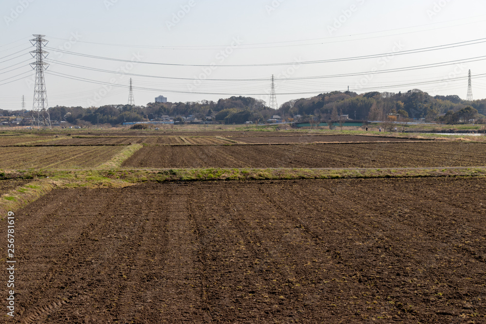 千葉県八千代市の田舎の風景 千葉県八千代市 千葉県八千代市の田舎の風景 千葉県八千代市