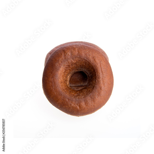 donut or donut with concept on a background. © heinteh