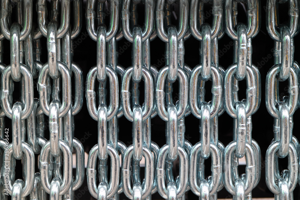 An image of a chain fence. An image of a chain fence.