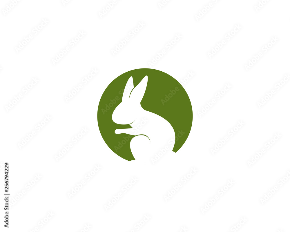 Rabbit Logo template vector icon illustration design Rabbit Logo template vector icon illustration design