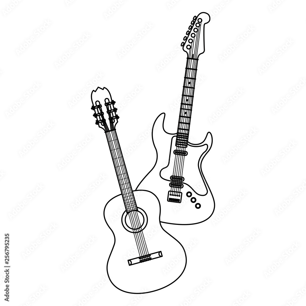 guitar electric and acoustic instruments