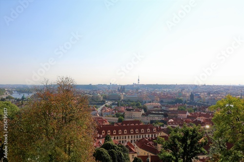 プラハ市街遠景