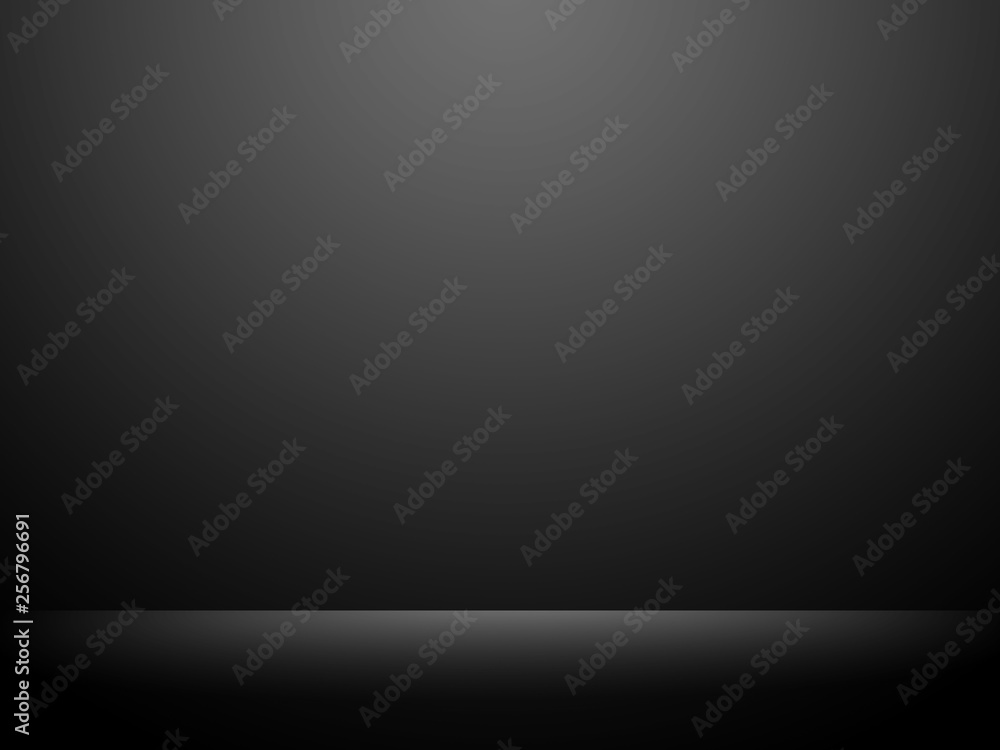Black and gray background. Abstract black background for web design templates, christmas, halloween, valentine, product studio room and business report with smooth gradient color. Black and gray background. Abstract black background for web design templates, christmas, halloween, valentine, product studio room and business report with smooth gradient color.